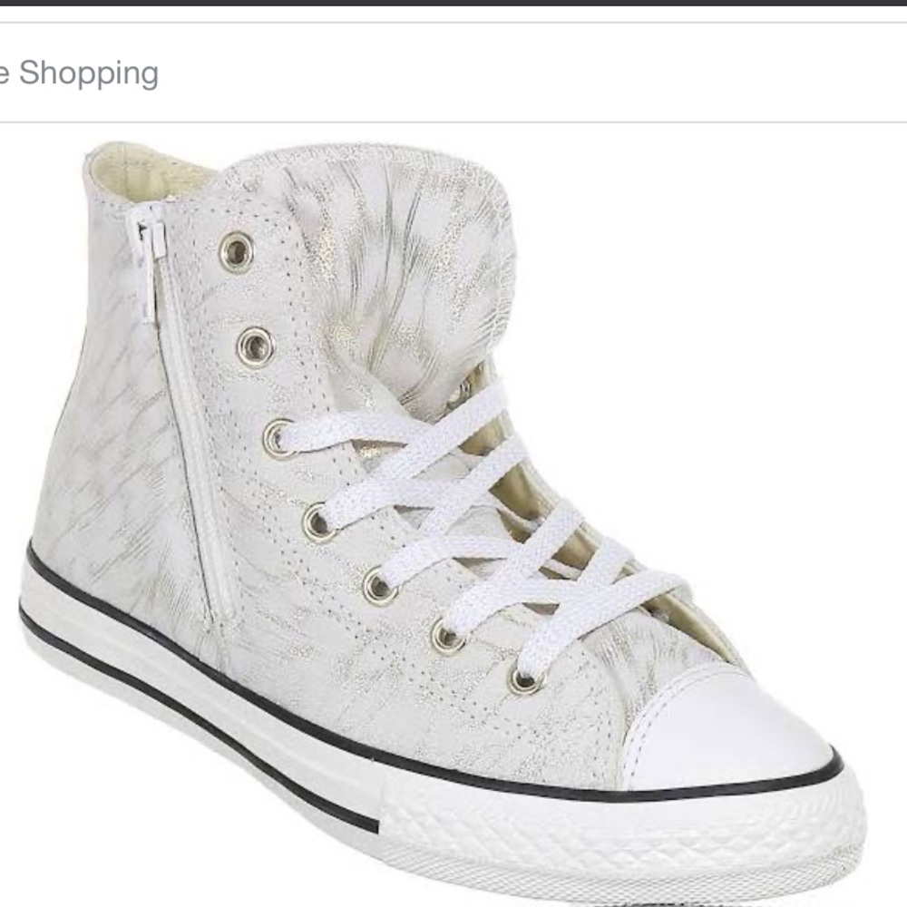 Girls high top Converse. Sz 13